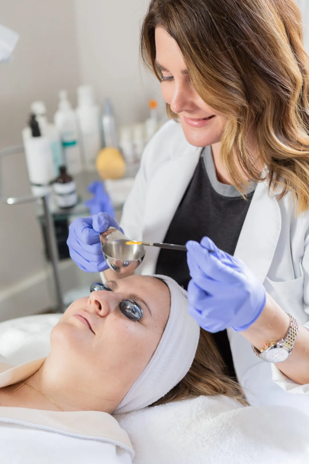 Glacial Rx treatment at Auveau Aesthetics in West Lake Hills